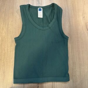 Old Navy Exhale Seamless Fitted Rib Tank